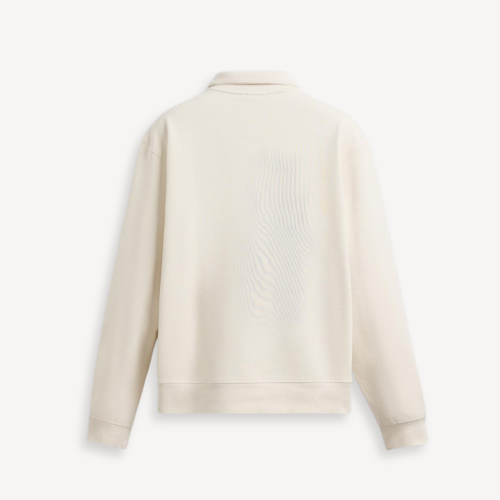 Zip Sweat Oslo - White