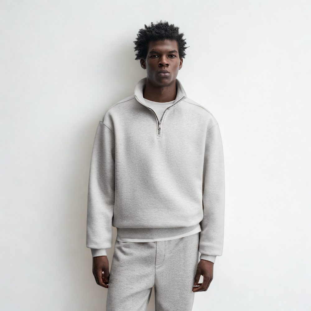Zip Sweat Oslo - Grey