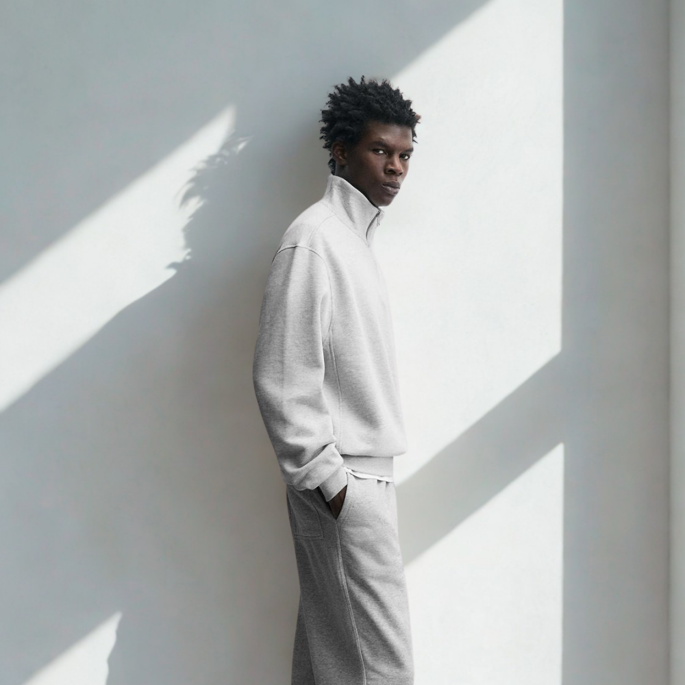 Zip Sweat Oslo - Grey