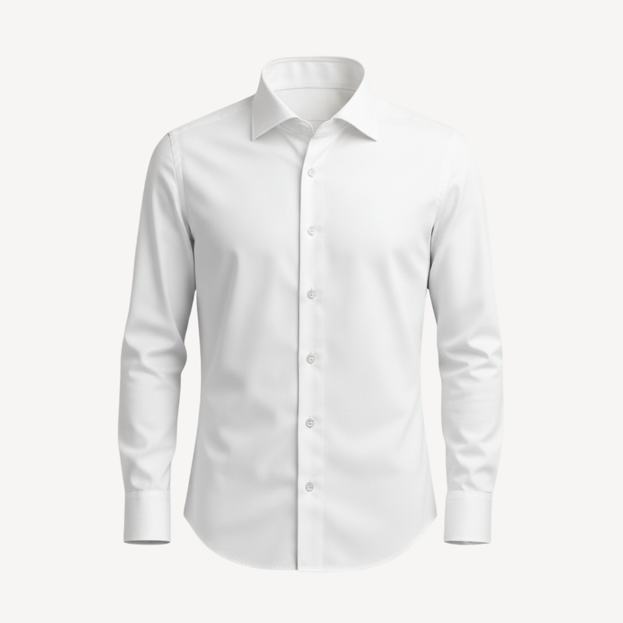 Anti-Wrinkle Slim Fit Shirt Manhattan - White