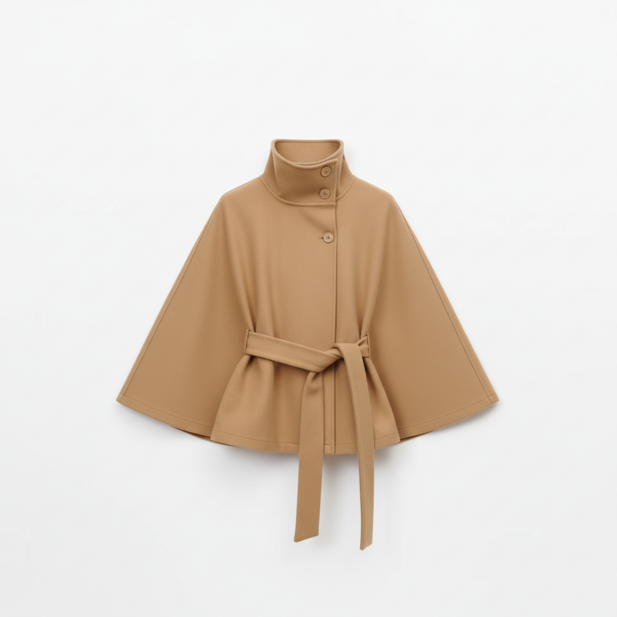 Belt Cape Coat Rivoli - Camel