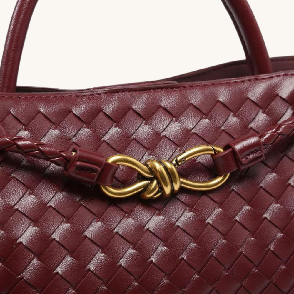 Cabas Como - Burgundy