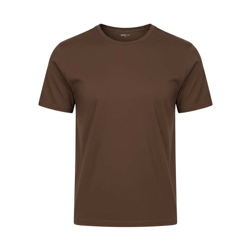 T-shirt Perfect Fit Athens - Brown