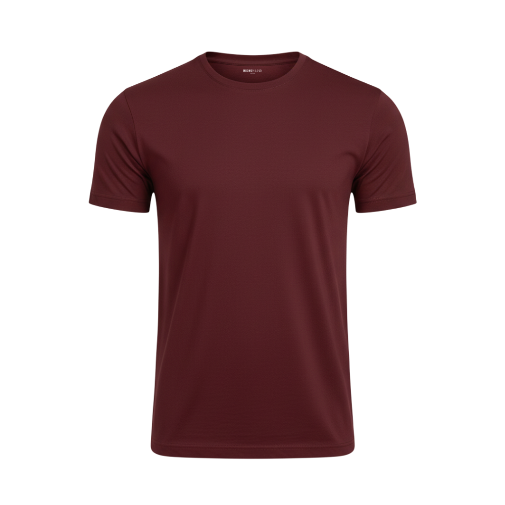 T-shirt Perfect Fit Athens - Burgundy