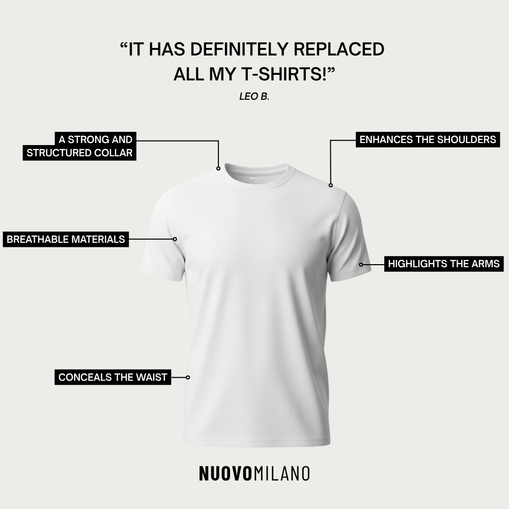 T-shirt Perfect Fit Athens - White