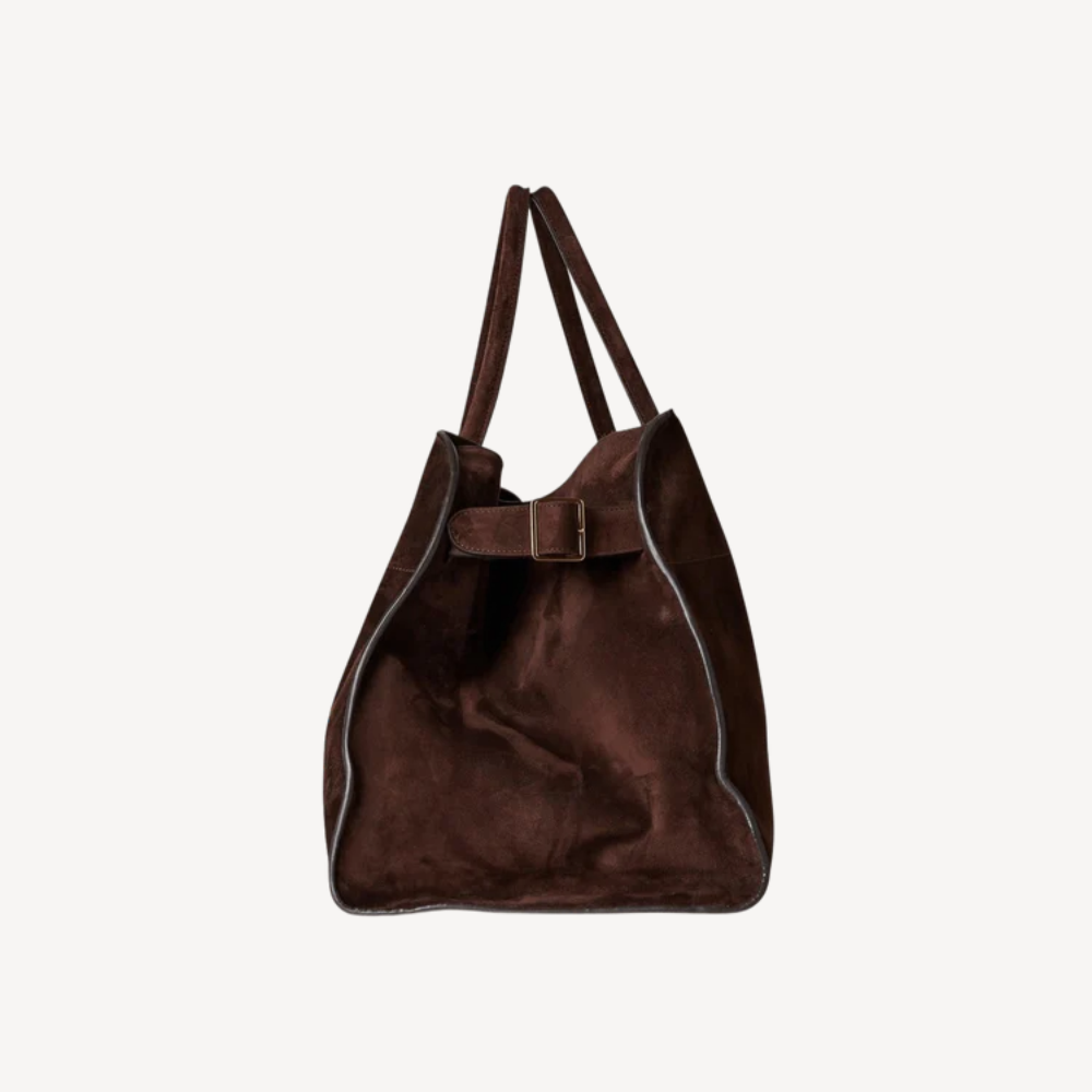 Tote Bag Hampton - Suede Chocolate