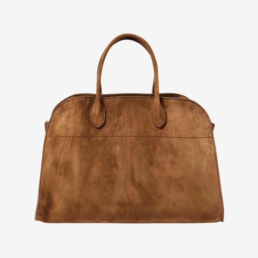 Tote Bag Hampton - Suede Tabac