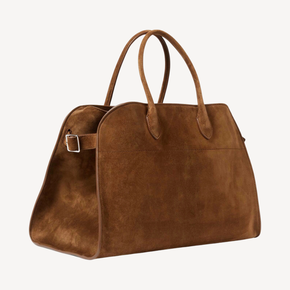 Tote Bag Hampton - Suede Tabac