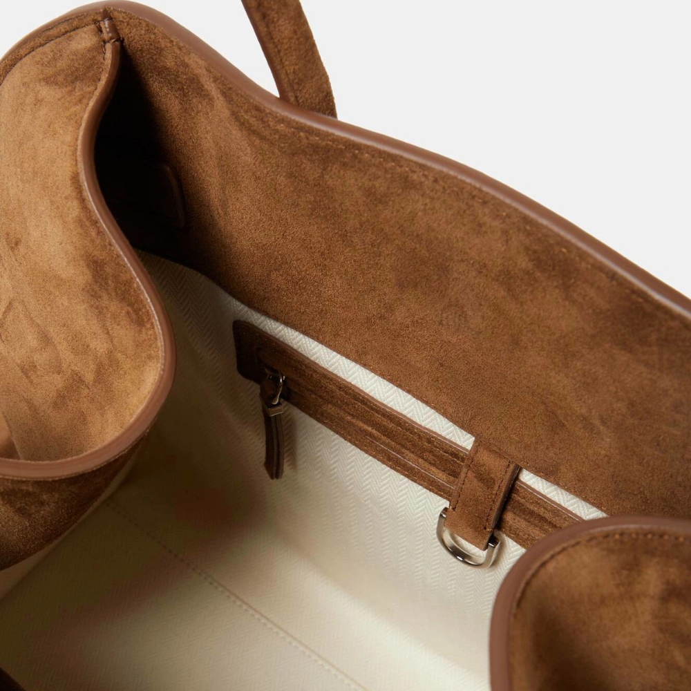 Tote Bag Hampton - Suede Tabac