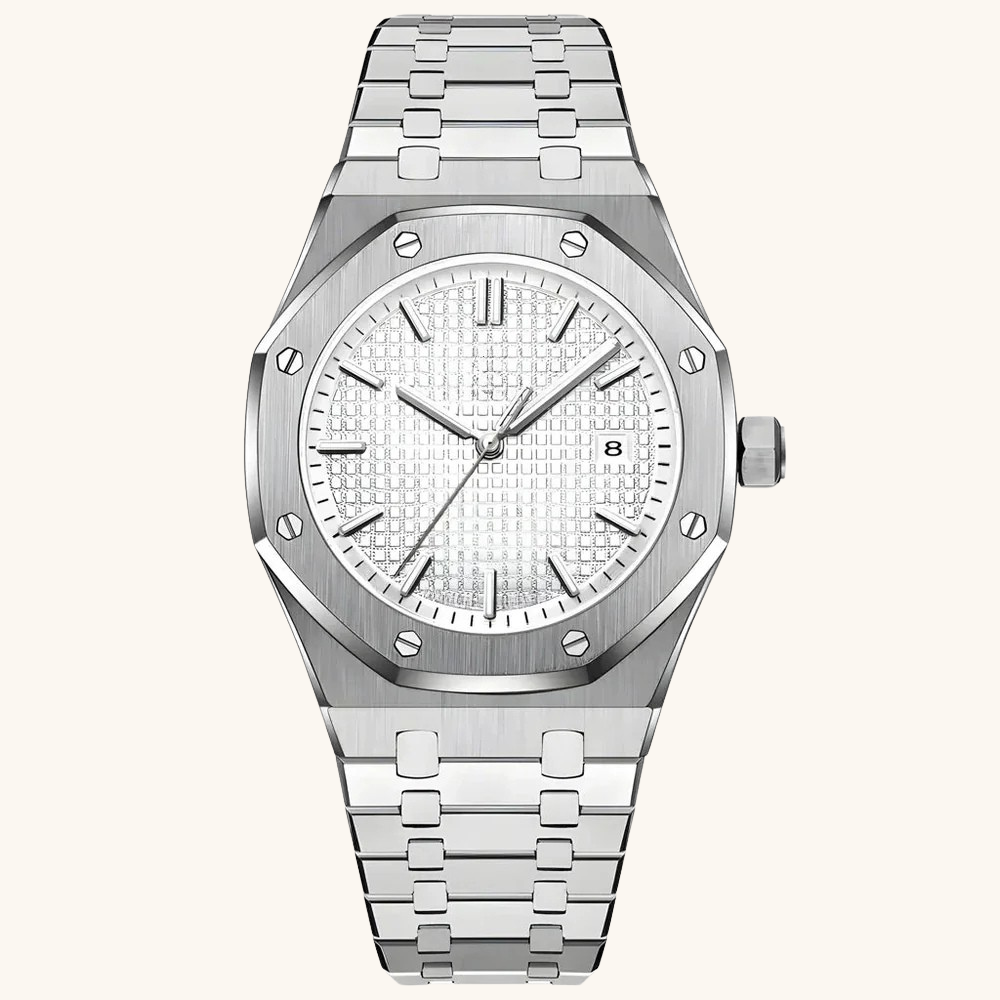 Royal Geneva 41mm - Silver / Ice