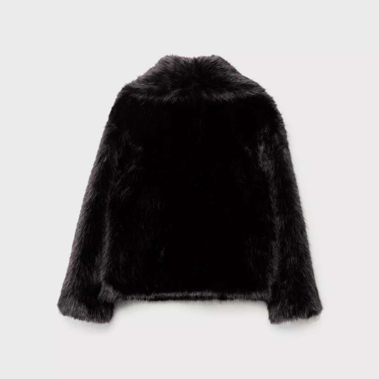Faux Fur Coat Moscow - Black