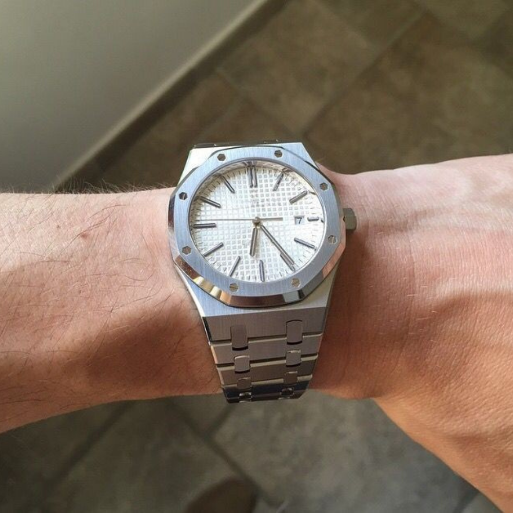 Royal Geneva 41mm - Silver / Ice