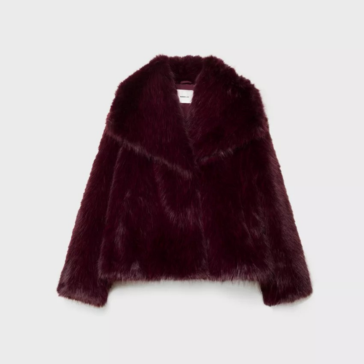 Faux Fur Coat Moscow - Grenat