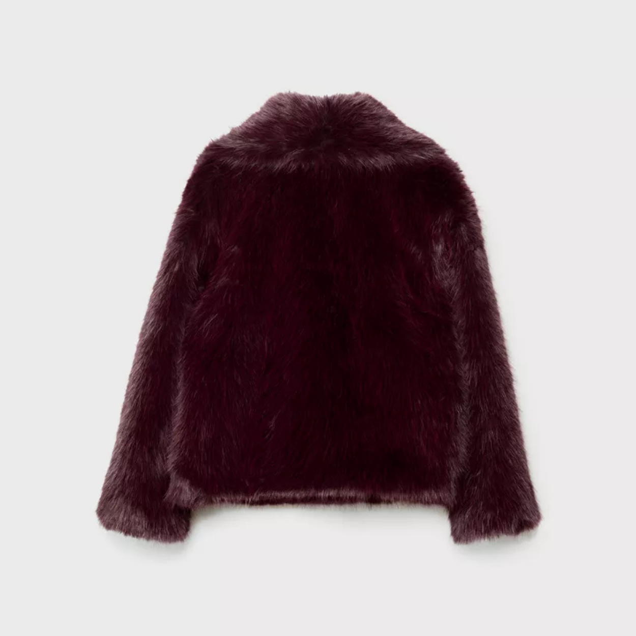 Faux Fur Coat Moscow - Grenat