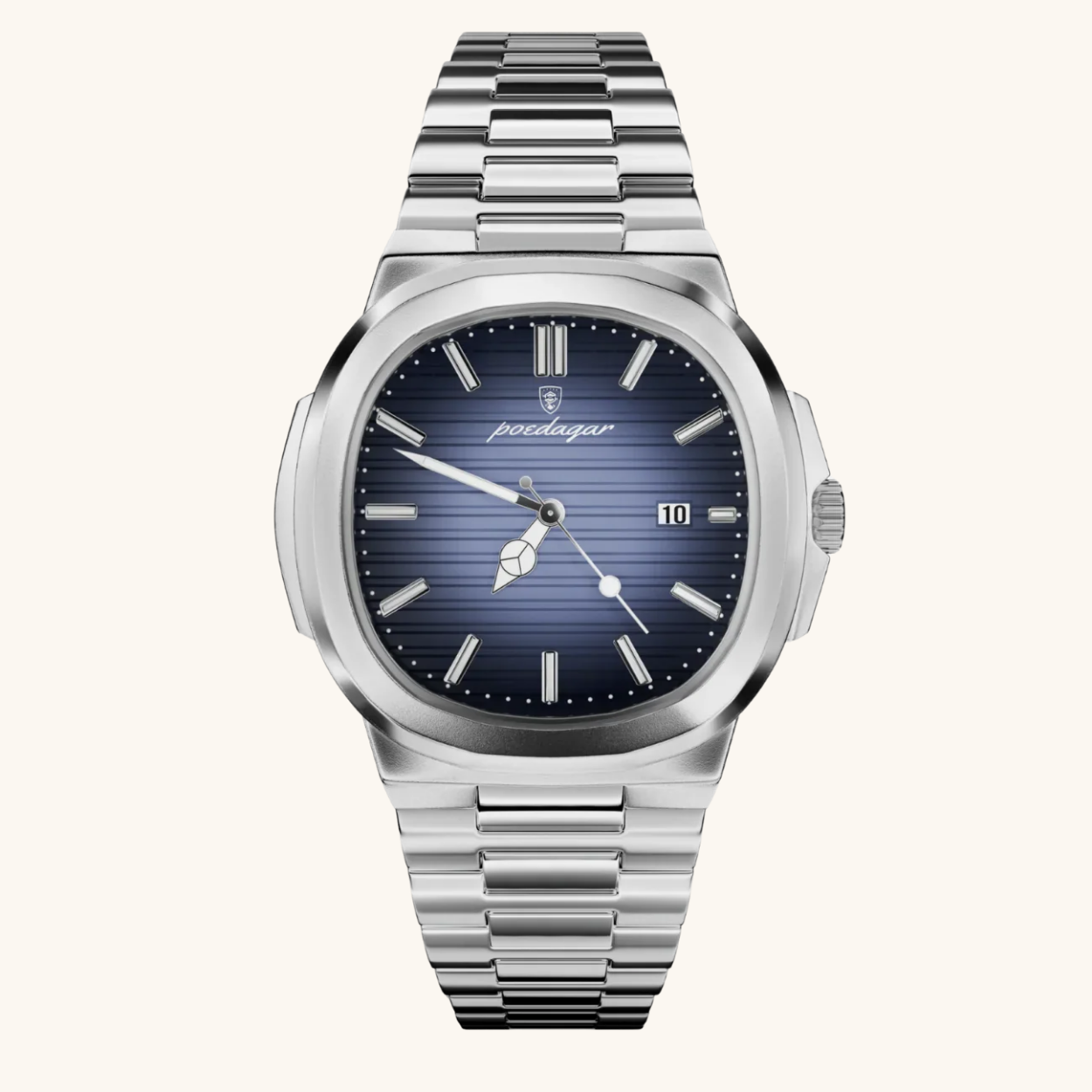 King Nautilus 41mm - Silver & Ocean