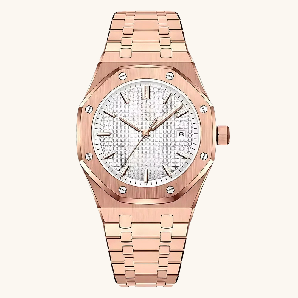 Royal Geneva 41mm - Rose Gold / Ice