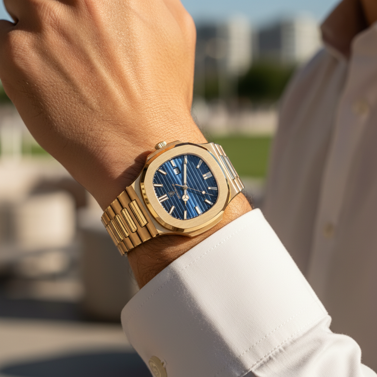 King Nautilus 40mm - Gold & Ocean / Limited Edition