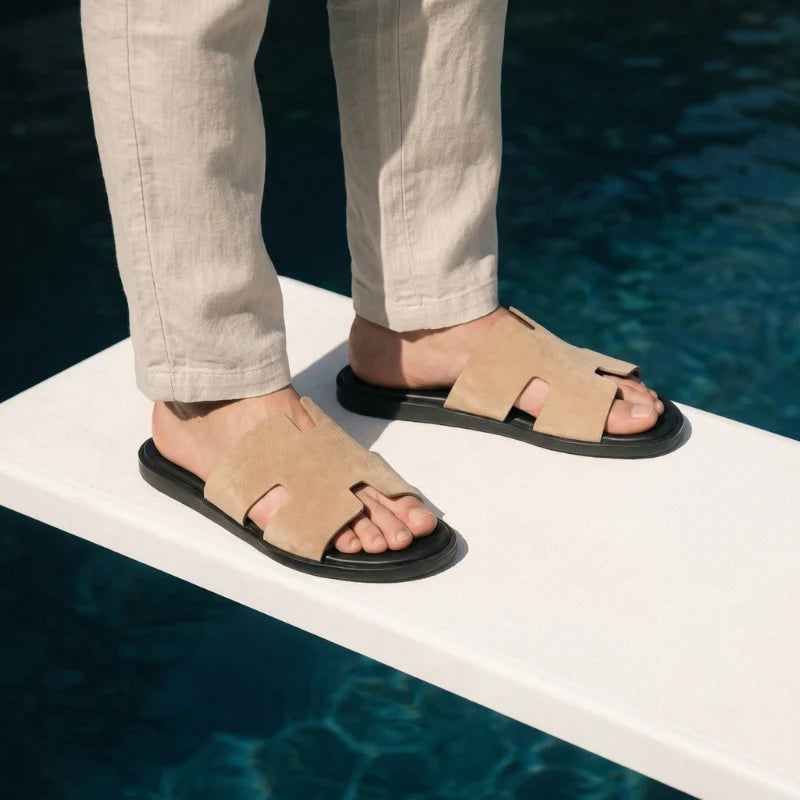 Sandals Amalfi Suede - Sand