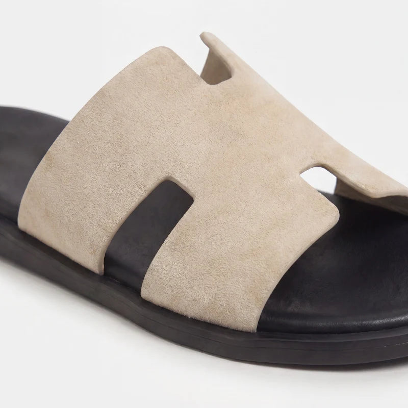 Sandals Amalfi Suede - Cream