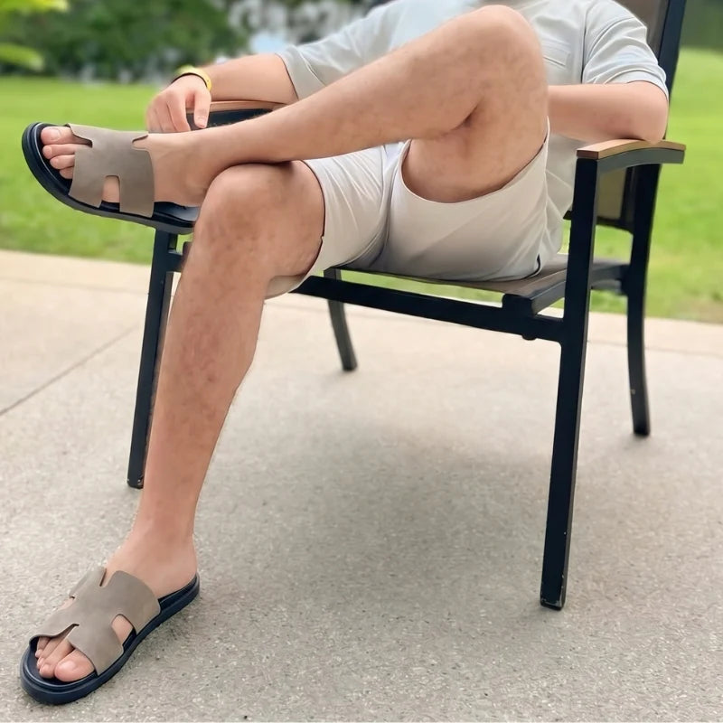 Sandals Amalfi Suede - Taupe