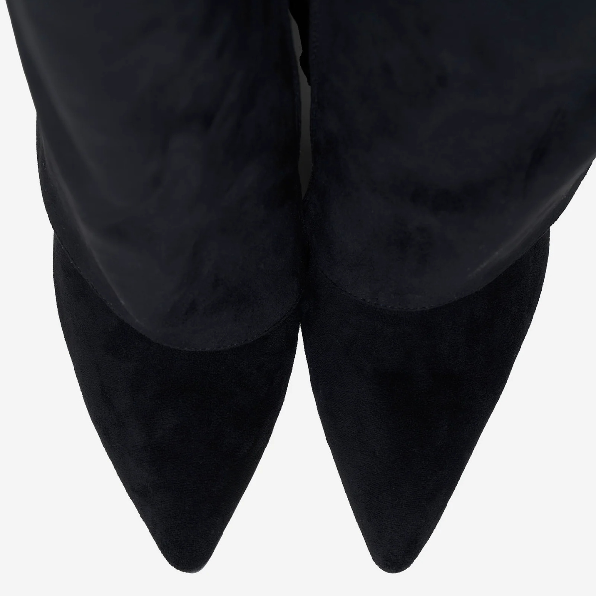 Suede High Boots New York - Black