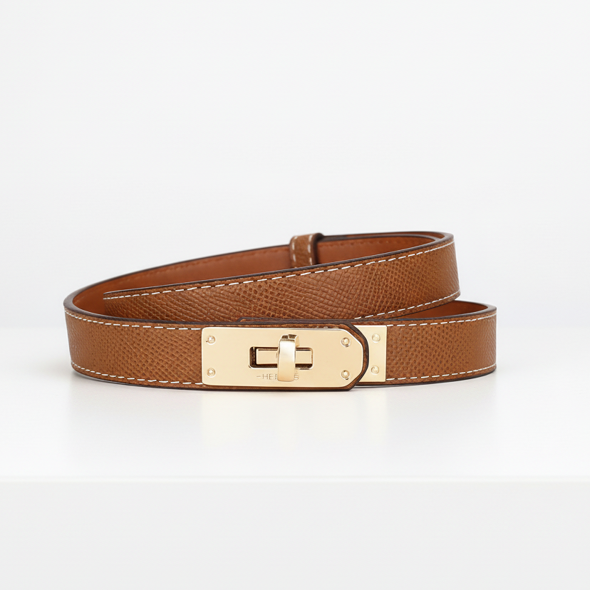 Adjustable Belt Paris - Brown Gold