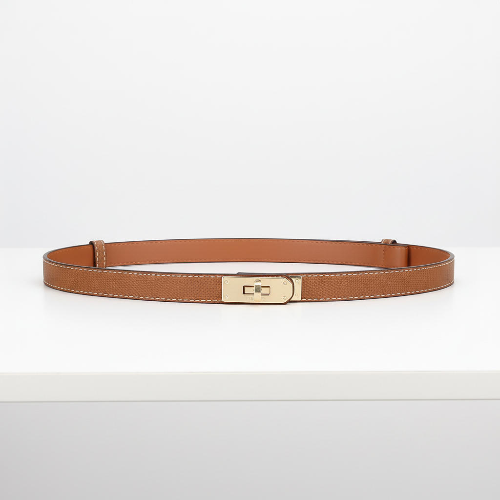 Adjustable Belt Paris - Brown Gold