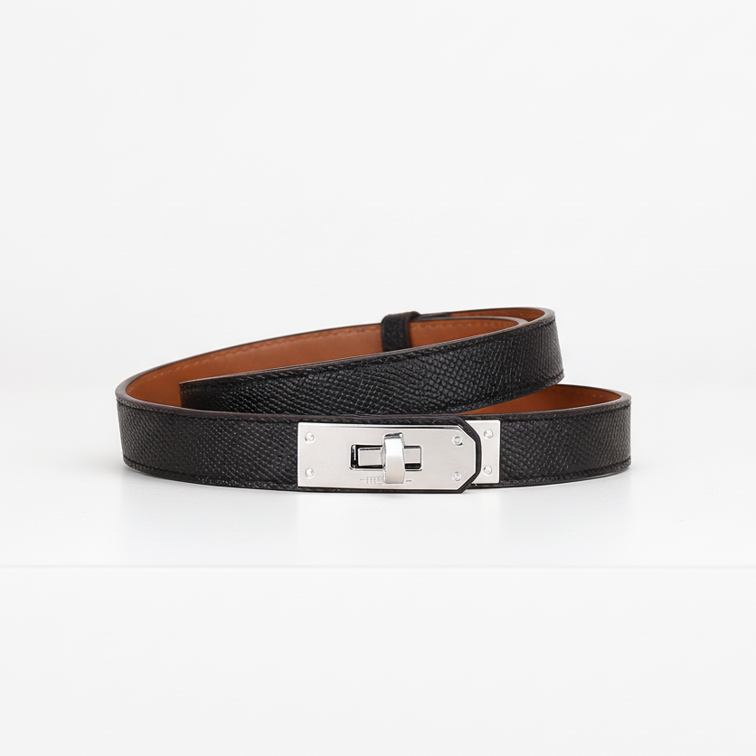 Adjustable Belt Paris - Black Silver
