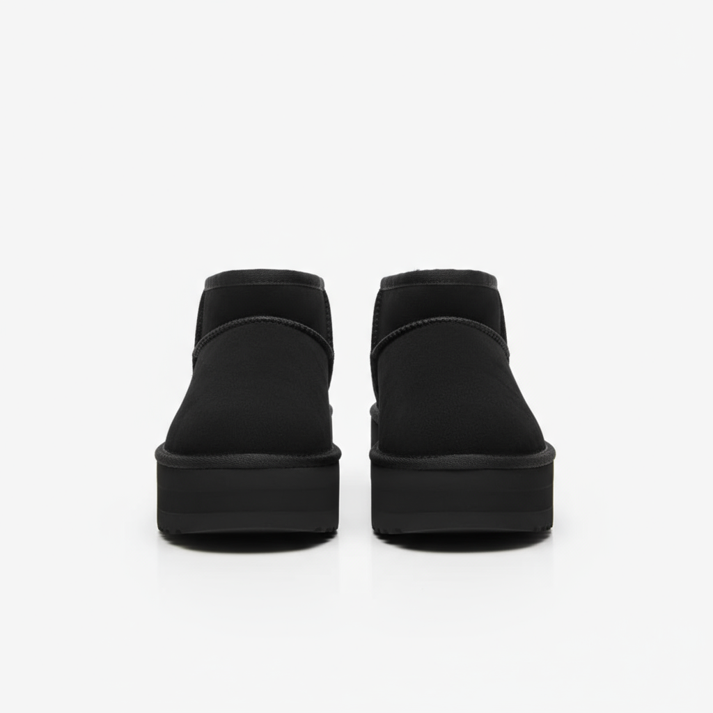 Mini Platform Ankle Boot Sydney - Black