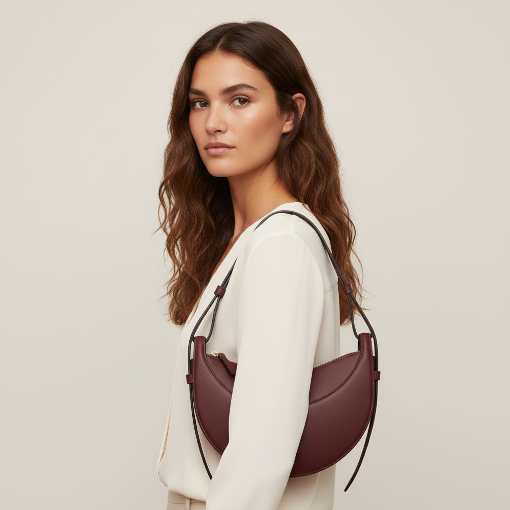 Shoulder Bag Luna - Burgundy / Limited Edition
