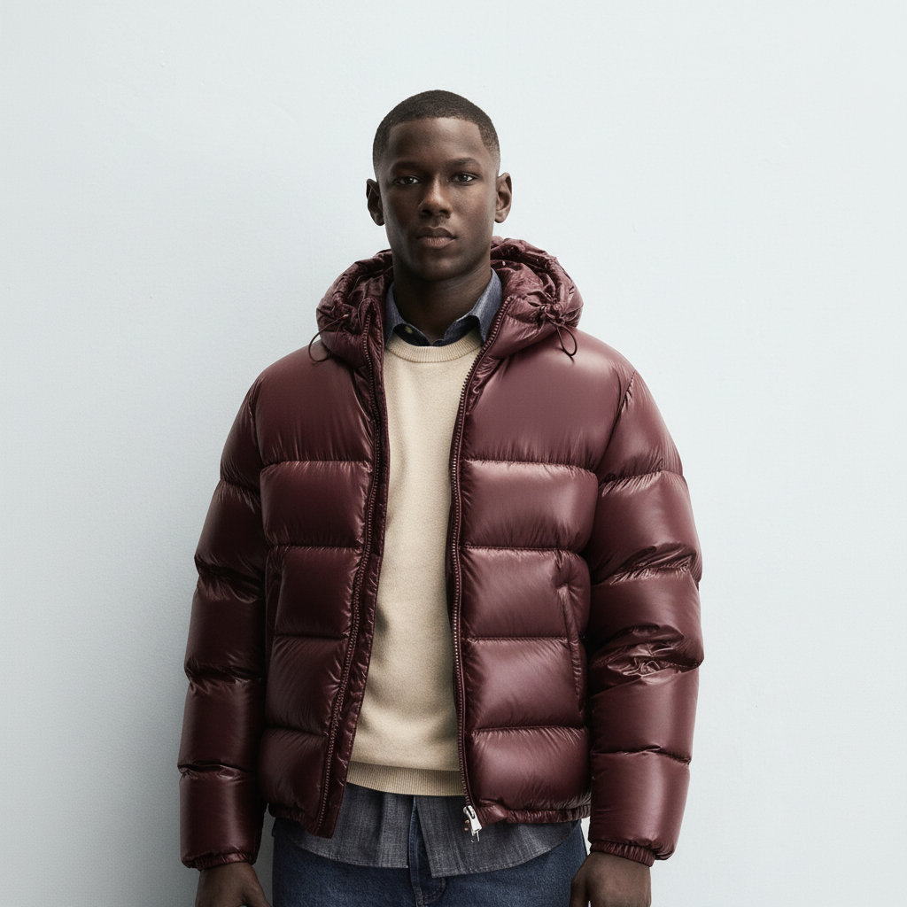 Puffer Jacket Mont Blanc - Wine / Limited Edition