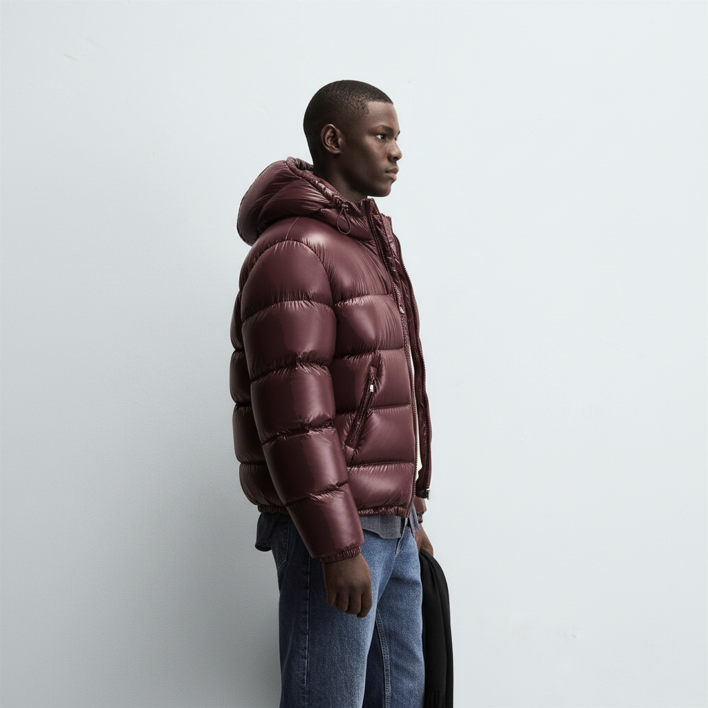 Puffer Jacket Mont Blanc - Wine / Limited Edition