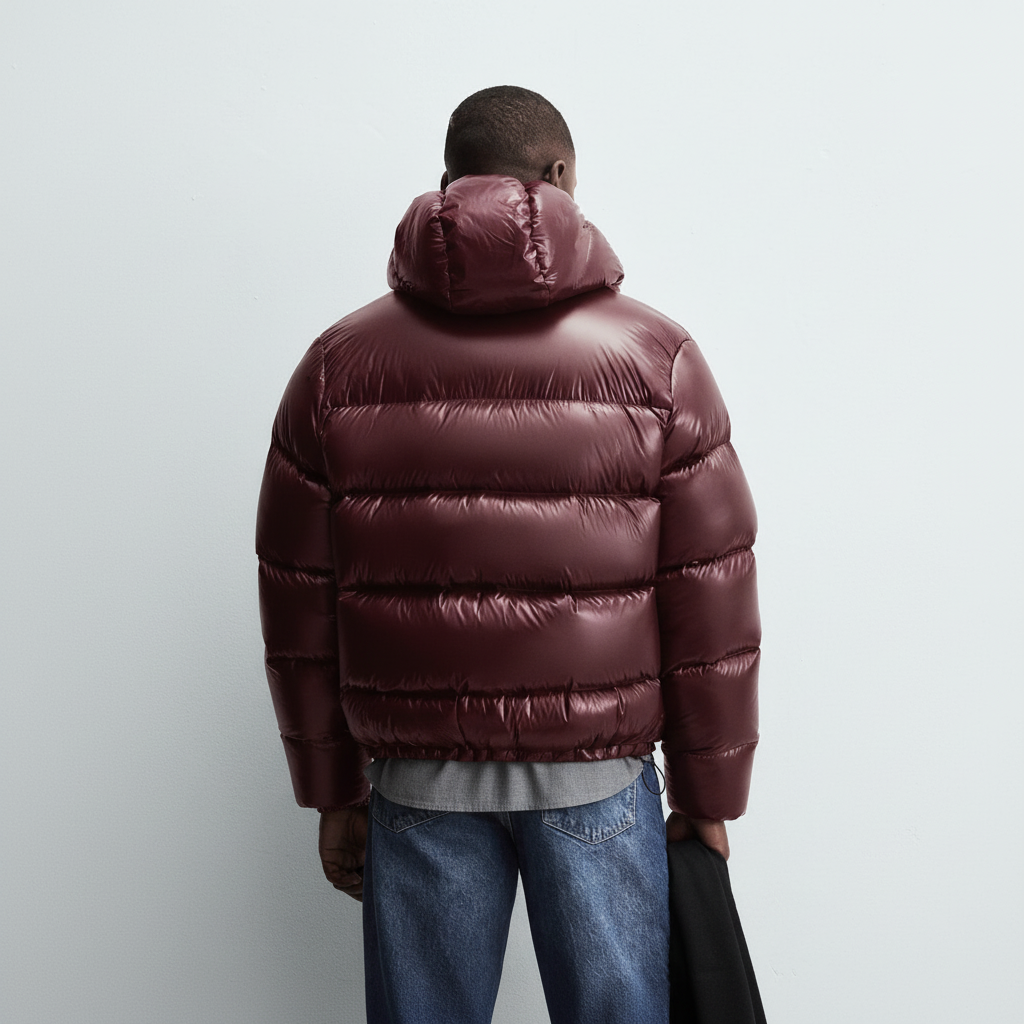 Puffer Jacket Mont Blanc - Wine / Limited Edition