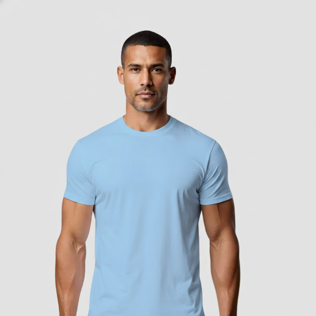 T-shirt Perfect Fit Athens - Light blue